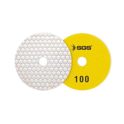 SGS ELMAS POLİSAJ PEDİ 100 MM 100 KUM KURU-DRY